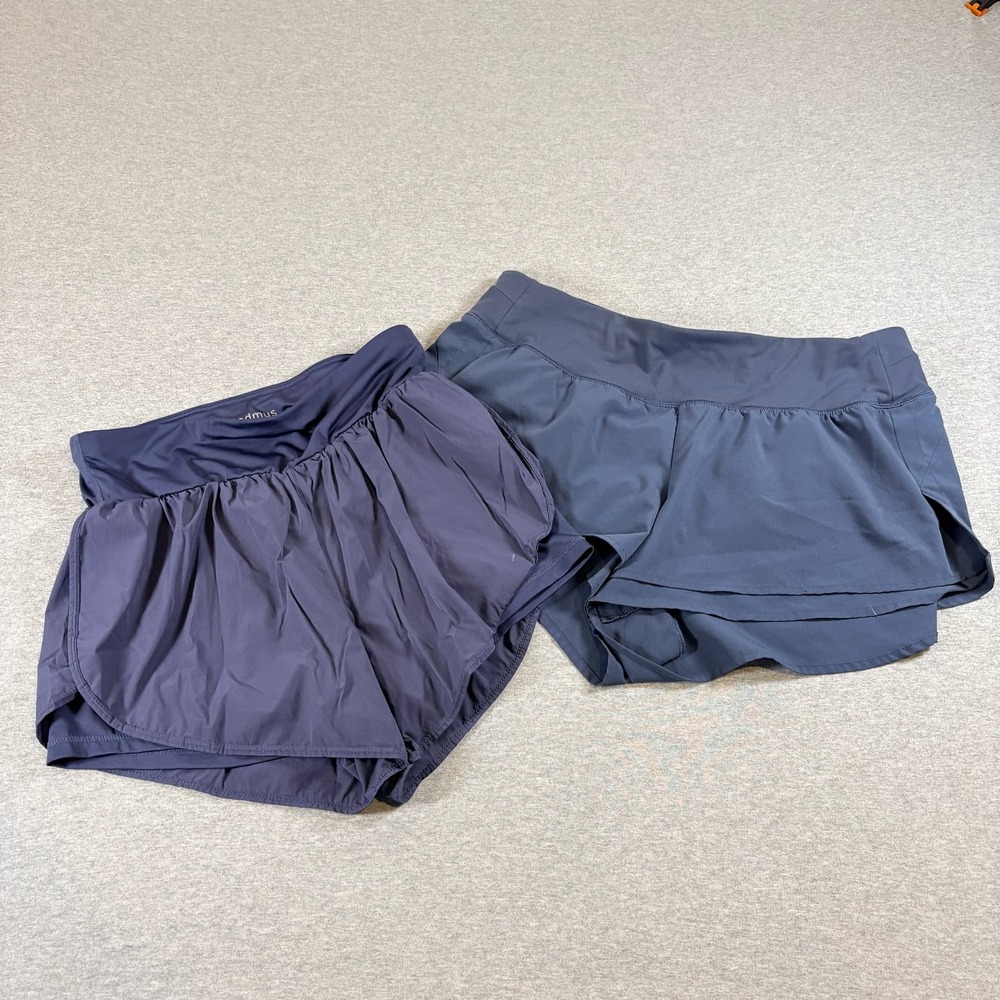 Calia & Cadmus Athletic Shorts Womens Large Running Workout Bundle Lot of 2